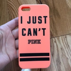 Pink iPhone 5(s) case